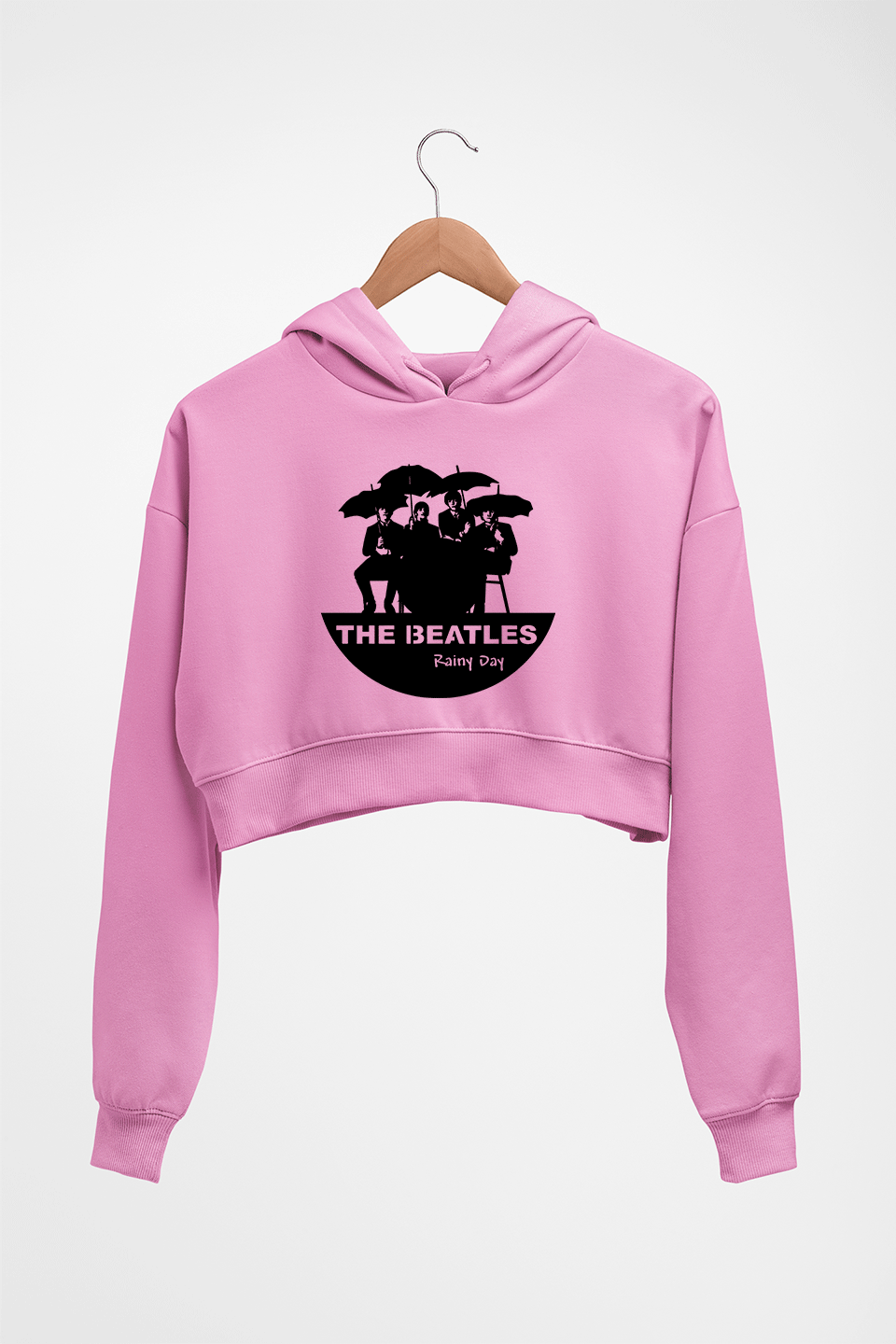 Beatles Crop HOODIE FOR WOMEN