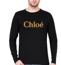 Load image into Gallery viewer, Chloé Full Sleeves T-Shirt for Men-S(38 Inches)-Black-Ektarfa.online
