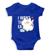 Load image into Gallery viewer, Cat Kids Romper For Baby Boy/Girl-0-5 Months(18 Inches)-Royal Blue-Ektarfa.online
