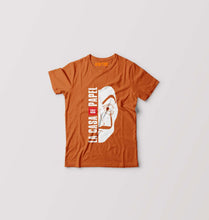 Load image into Gallery viewer, Money Heist Kids T-Shirt for Boy/Girl-Orange-Ektarfa.online
