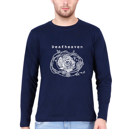 Deafheaven Full Sleeves T-Shirt for Men-Navy Blue-Ektarfa.online