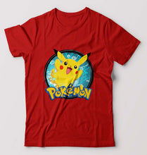 Load image into Gallery viewer, Pokémon T-Shirt for Men-Red-Ektarfa.online
