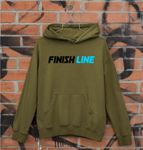 Load image into Gallery viewer, Finish Line Unisex Hoodie for Men/Women-Olive Green-Ektarfa.online
