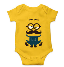 Load image into Gallery viewer, Minion Kids Romper For Baby Boy/Girl-0-5 Months(18 Inches)-Yellow-Ektarfa.online
