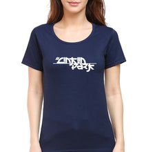 Load image into Gallery viewer, Linkin Park T-Shirt for Women-XS(32 Inches)-Navy Blue-Ektarfa.online
