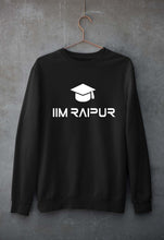 Load image into Gallery viewer, IIM Raipur Unisex Sweatshirt for Men/Women-S(40 Inches)-Black-Ektarfa.online
