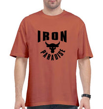 Load image into Gallery viewer, Iron Paradise Oversized T-Shirt for Men-Coral-Ektarfa.online
