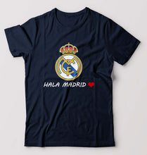 Load image into Gallery viewer, Hala Madrid T-Shirt for Men-Navy Blue-Ektarfa.online
