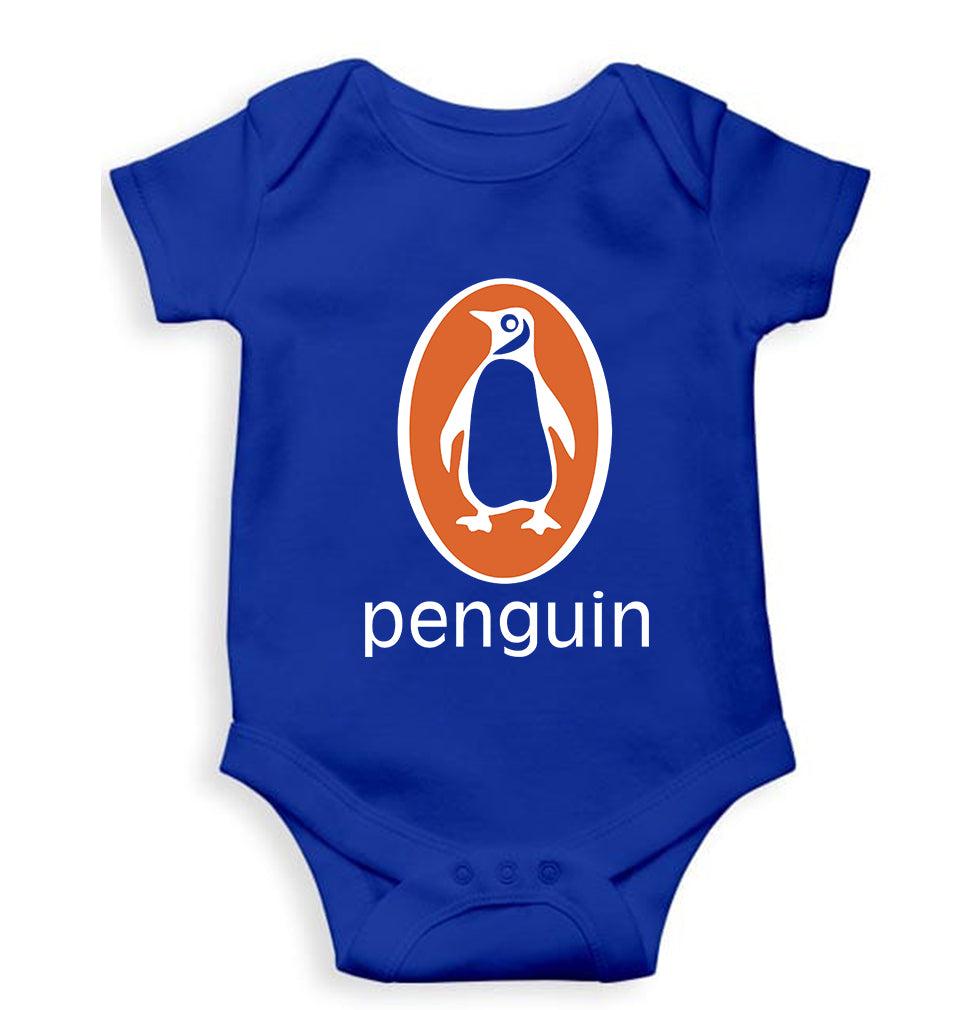 Penguin Kids Romper For Baby Boy/Girl-Royal Blue-Ektarfa.online