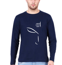 Load image into Gallery viewer, Mahakal Mahadev Bholenath Shiva Shivji Full Sleeves T-Shirt for Men-Navy Blue-Ektarfa.online
