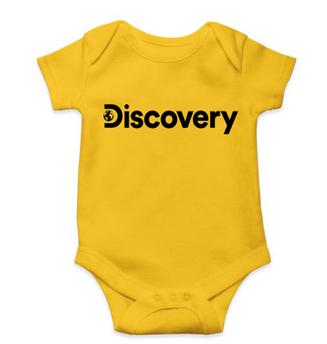 Discovery Kids Romper For Baby Boy/Girl-Yellow-Ektarfa.online