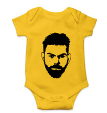 Load image into Gallery viewer, Virat Kohli Kids Romper For Baby Boy/Girl-Yellow-Ektarfa.online
