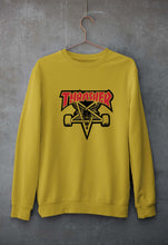 Load image into Gallery viewer, Thrasher Unisex Sweatshirt for Men/Women-S(40 Inches)-Mustard Yellow-Ektarfa.online

