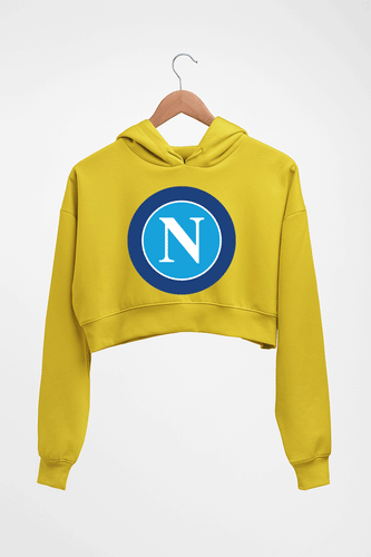 Napoli Crop HOODIE FOR WOMEN-Mustard Yellow-Ektarfa.online