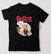 Load image into Gallery viewer, Popeye T-Shirt for Men-Black-Ektarfa.online
