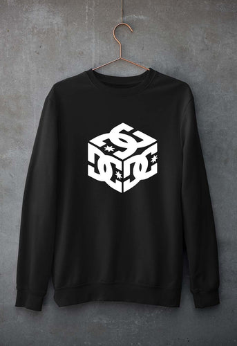 DC Unisex Sweatshirt for Men/Women-Black-Ektarfa.online