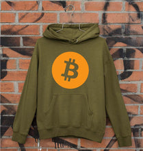 Load image into Gallery viewer, Cryptocurrency Bitcoin Unisex Hoodie for Men/Women-Olive Green-Ektarfa.online
