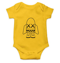 Load image into Gallery viewer, Kaws Kids Romper For Baby Boy/Girl-0-5 Months(18 Inches)-Yellow-Ektarfa.online
