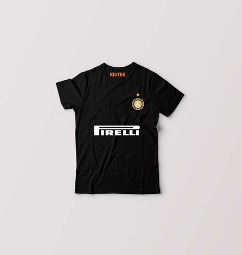 Inter Milan 2021-22 Kids T-Shirt for Boy/Girl-Black-Ektarfa.online