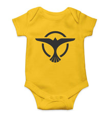 Load image into Gallery viewer, Tiesto Kids Romper For Baby Boy/Girl-0-5 Months(18 Inches)-Yellow-Ektarfa.online

