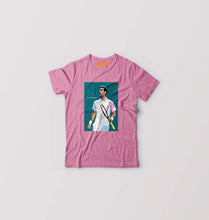 Load image into Gallery viewer, Novak Djokovic Tennis Kids T-Shirt for Boy/Girl-Pink-Ektarfa.online
