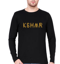 Load image into Gallery viewer, KSHMR Full Sleeves T-Shirt for Men-S(38 Inches)-Black-Ektarfa.online
