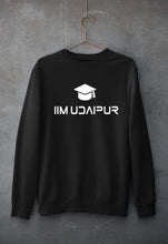 Load image into Gallery viewer, IIM Udaipur Unisex Sweatshirt for Men/Women-S(40 Inches)-Black-Ektarfa.online
