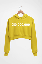 Load image into Gallery viewer, CEO Crop HOODIE FOR WOMEN-Ektarfa.online
