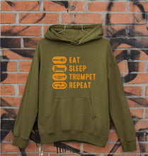 Load image into Gallery viewer, Trumpet Unisex Hoodie for Men/Women-Olive Green-Ektarfa.online
