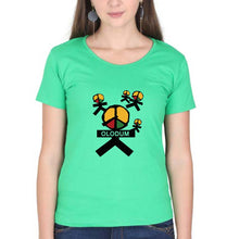 Load image into Gallery viewer, Olodum T-Shirt for Women-Flag Green-Ektarfa.online
