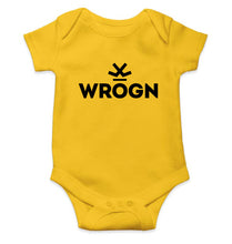 Load image into Gallery viewer, Wrong Kids Romper For Baby Boy/Girl-0-5 Months(18 Inches)-Yellow-Ektarfa.online
