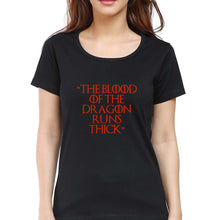 Load image into Gallery viewer, House of the Dragon (GOT) T-Shirt for Women-Black-Ektarfa.online
