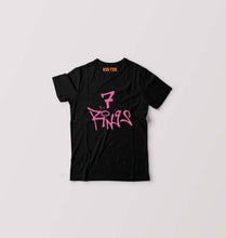 Load image into Gallery viewer, Ariana Grande Kids T-Shirt for Boy/Girl-Black-Ektarfa.online

