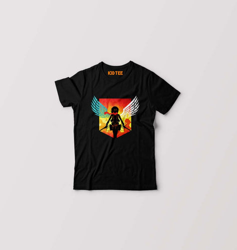 Attack on Titan T-Shirt for Boy/Girl-Black-Ektarfa.online