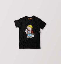 Load image into Gallery viewer, Bob the Builder Kids T-Shirt for Boy/Girl-0-1 Year(20 Inches)-Black-Ektarfa.online
