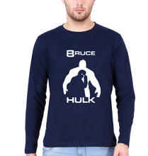 Load image into Gallery viewer, Hulk Superhero Full Sleeves T-Shirt for Men-Navy Blue-Ektarfa.online
