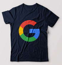 Load image into Gallery viewer, Google T-Shirt for Men-Navy Blue-Ektarfa.online
