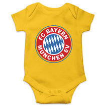 Load image into Gallery viewer, Bayern Munich Kids Romper For Baby Boy/Girl-0-5 Months(18 Inches)-Yellow-Ektarfa.online
