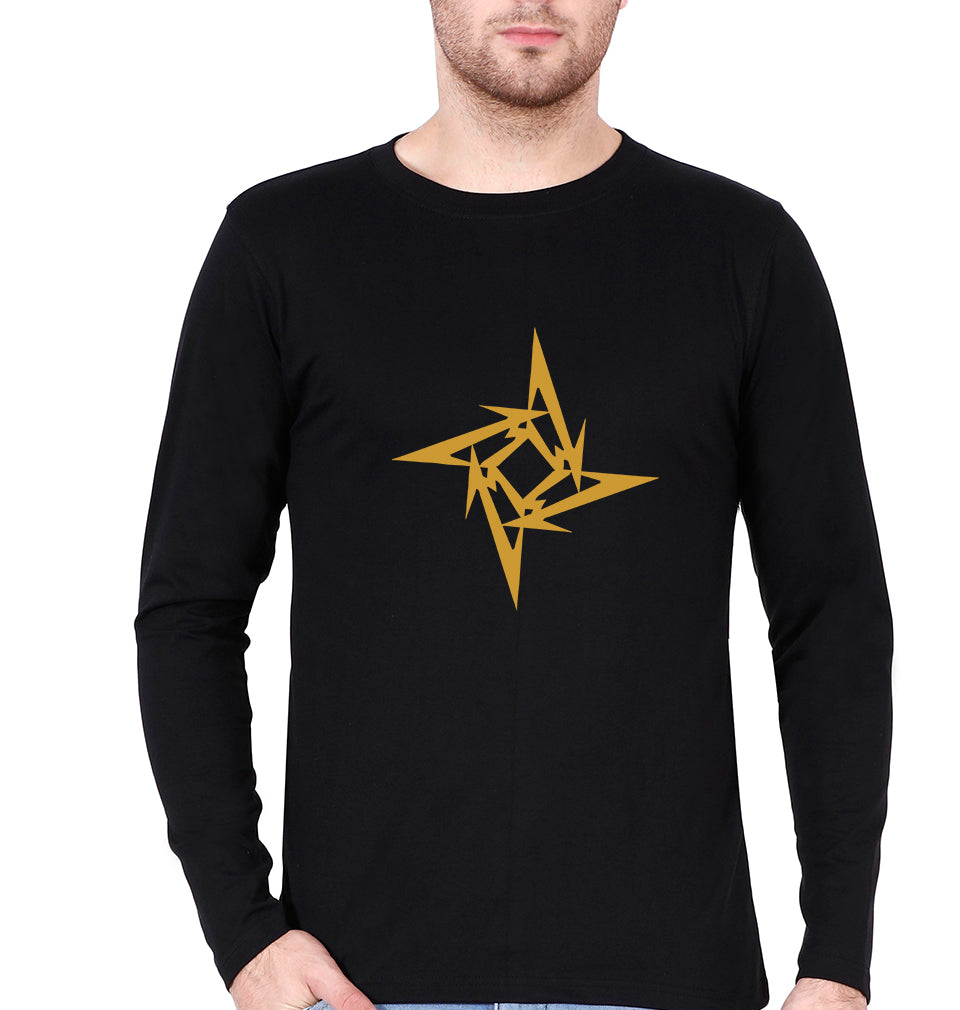 Metallica Full Sleeves T-Shirt for Men-Black-Ektarfa.online