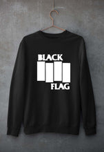 Load image into Gallery viewer, Black Flag Unisex Sweatshirt for Men/Women-S(40 Inches)-Black-Ektarfa.online
