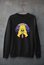 Load image into Gallery viewer, Alien Unisex Sweatshirt for Men/Women-Black-Ektarfa.online
