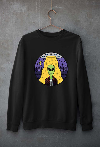 Alien Unisex Sweatshirt for Men/Women-Black-Ektarfa.online