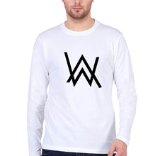 Load image into Gallery viewer, Alan Walker Full Sleeves T-Shirt for Men-White-Ektarfa.online
