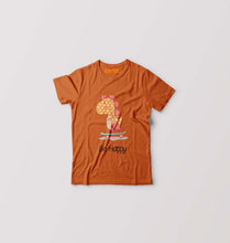 Load image into Gallery viewer, Dinosaur TRex Kids T-Shirt for Boy/Girl-0-1 Year(20 Inches)-Orange-Ektarfa.online
