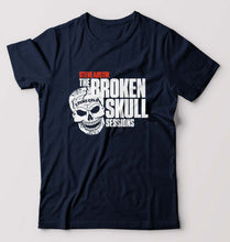Load image into Gallery viewer, Stone Cold Steve Austin (WWE) T-Shirt for Men-Navy Blue-Ektarfa.online
