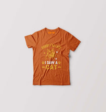 Load image into Gallery viewer, Cat Lover T-Shirt for Boy/Girl-Orange-Ektarfa.online
