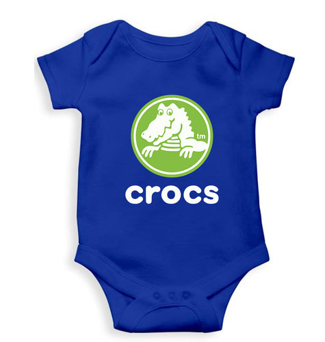 Crocs Kids Romper For Baby Boy/Girl-Royal Blue-Ektarfa.online