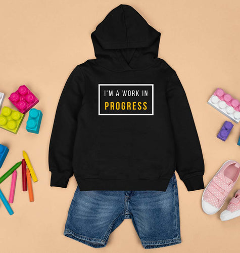 Gym Kids Hoodie for Boy/Girl-Black-Ektarfa.online