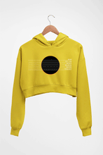 Load image into Gallery viewer, Bob Dylan Crop HOODIE FOR WOMEN-Mustard Yellow-Ektarfa.online
