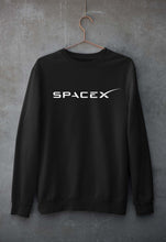Load image into Gallery viewer, SpaceX Unisex Sweatshirt for Men/Women-S(40 Inches)-Black-Ektarfa.online
